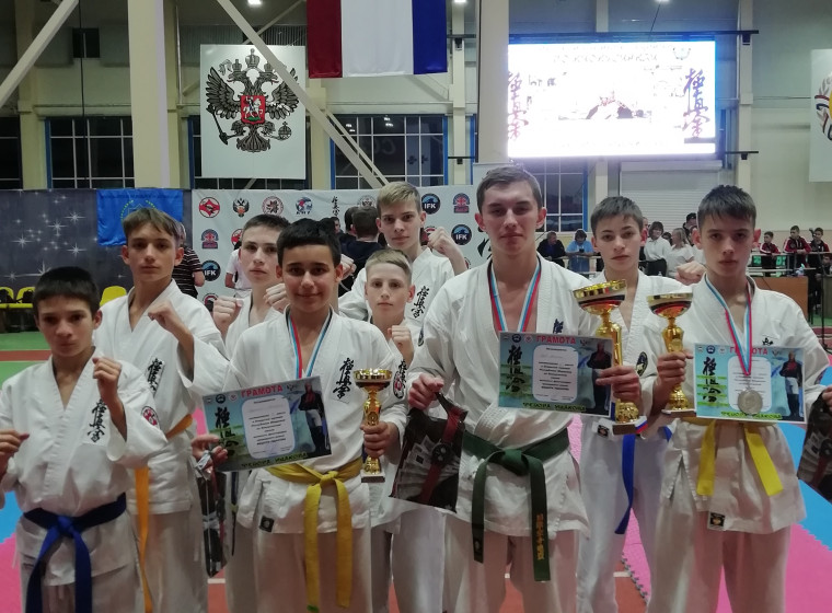 Выступления шиханских каратистов  на крупном турнире  в городе Саранске.